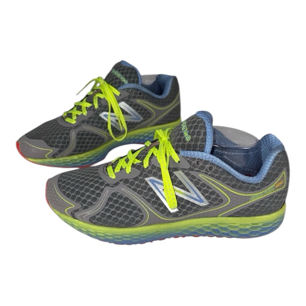 New Balance Womens Sz 12 Fresh Foam 980 Running Shoes Sneakers W980GY Gray Green